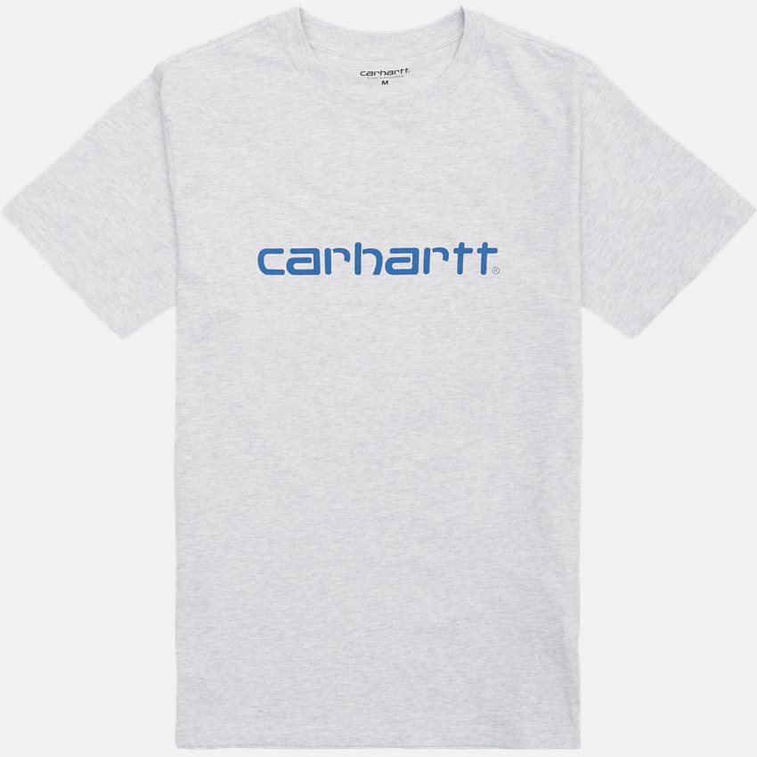 Carhartt WIP T-shirts S/S SCRIPT T-SHIRT I031047 ASH HEATHER